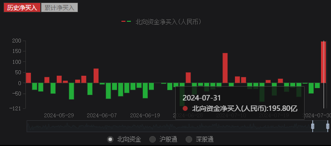 疯狂！北向资金，196亿！(宁五爷笔记2024年07月31日文章)