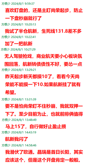 下一只大众交通…………(股影方恨少2024年08月01日文章)