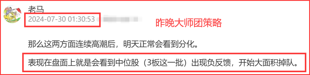 7.30  盘中紧急提醒！(马哥论市2024年07月30日文章)