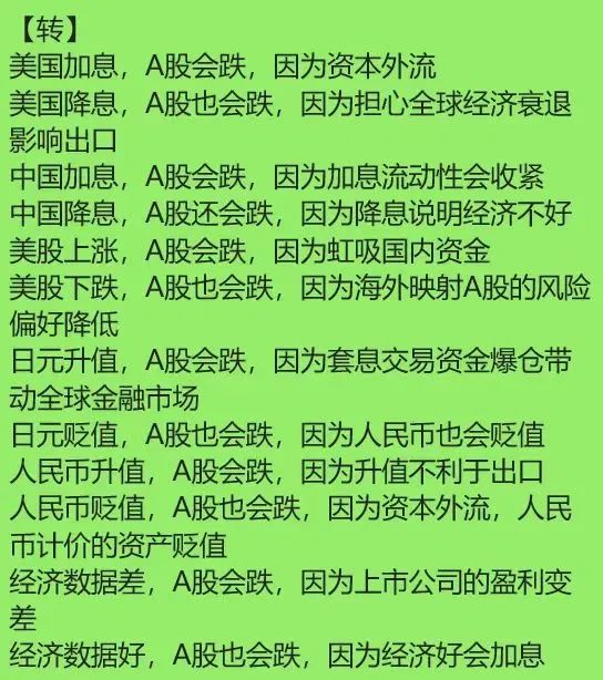 A股，永远的神(A股铁娘子2024年08月27日文章)