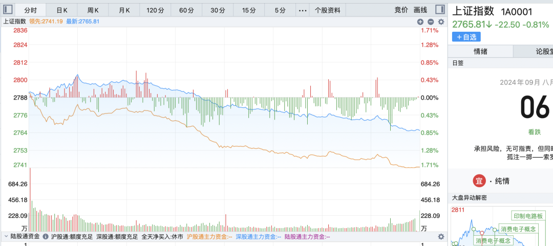 终于，止跌了！(主升浪宗师2024年09月06日文章)