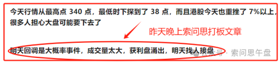 突然重挫！咋了？(索问思午盘2024年10月09日文章)