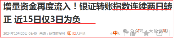 又沸腾了！只要这样做！！！(大象击股2024年10月20日文章)