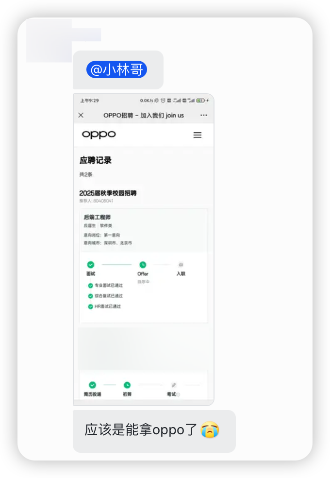 OPPO 开奖了，心动了...(苏三说技术2024年11月01日文章)